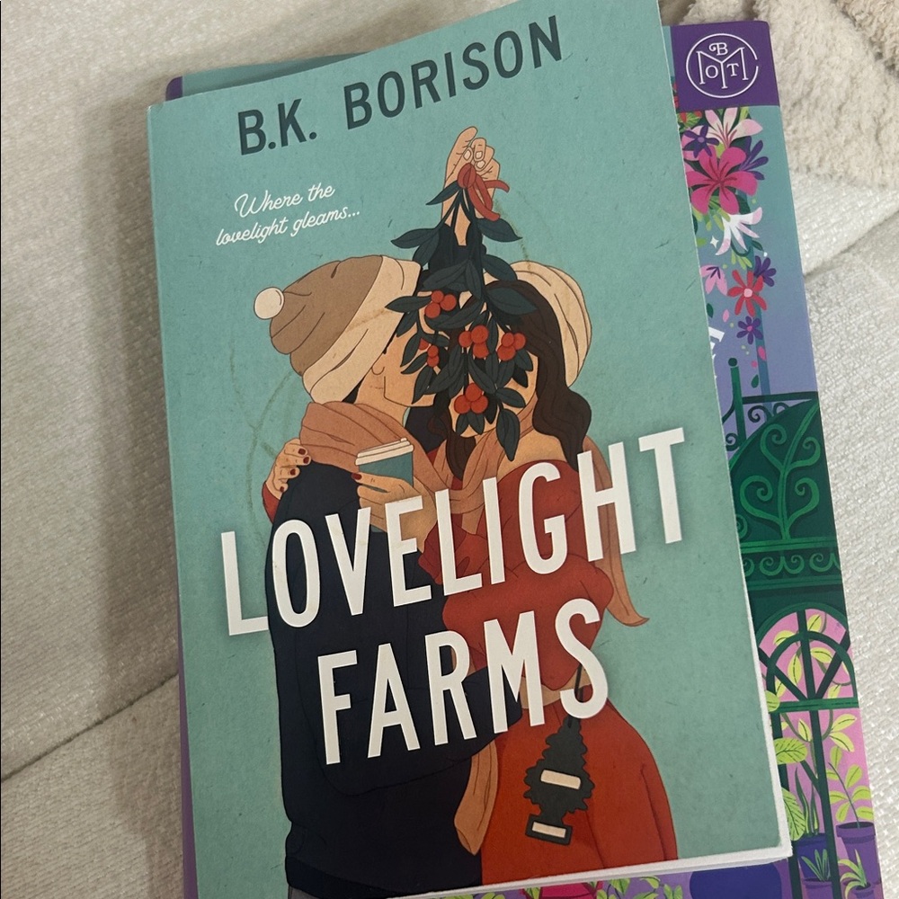 Lovelight Farms by B.K. Borison - Green and Red Cover Coffee Table Book